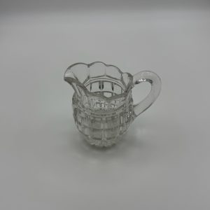 Block George Duncan & Sons Creamer Patterned Glass