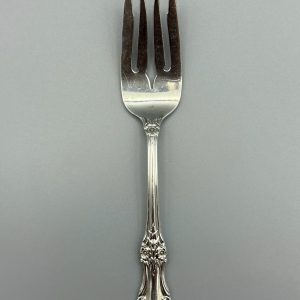 Sterling Silver Salad Fork International Wild Rose Pattern