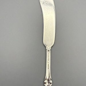 Sterling Silver Butter Knife International Sterling Wild Rose Pattern
