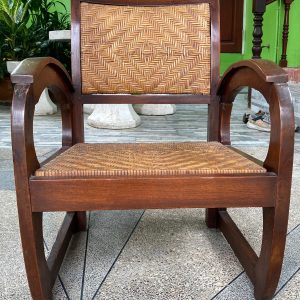 Elegant and Rare Art Deco Cane Chair C1930